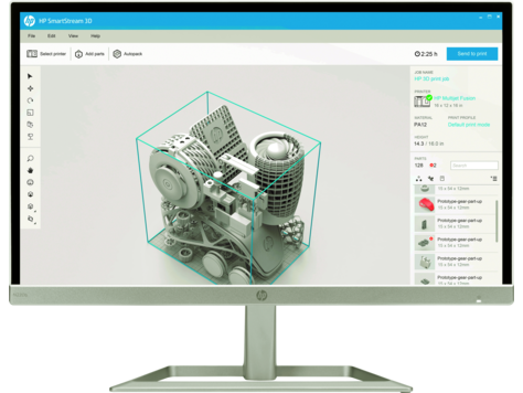 Ремонт ПО HP SmartStream для принтеров HP Jet Fusion 3D в Краснодаре